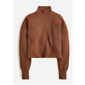 J. Crew Ribbed Brown Tan Sweater - Size Large